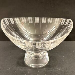 Antique Kosta Boda Crystal Bowl